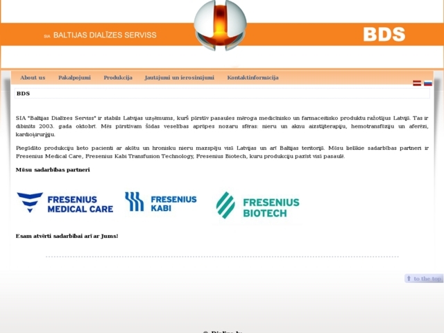 Baltijas Dialīzes serviss, SIA